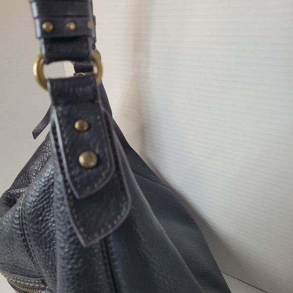 The Sac Pebble Leather Hobo Shoulder Bag - Picture 5 of 16